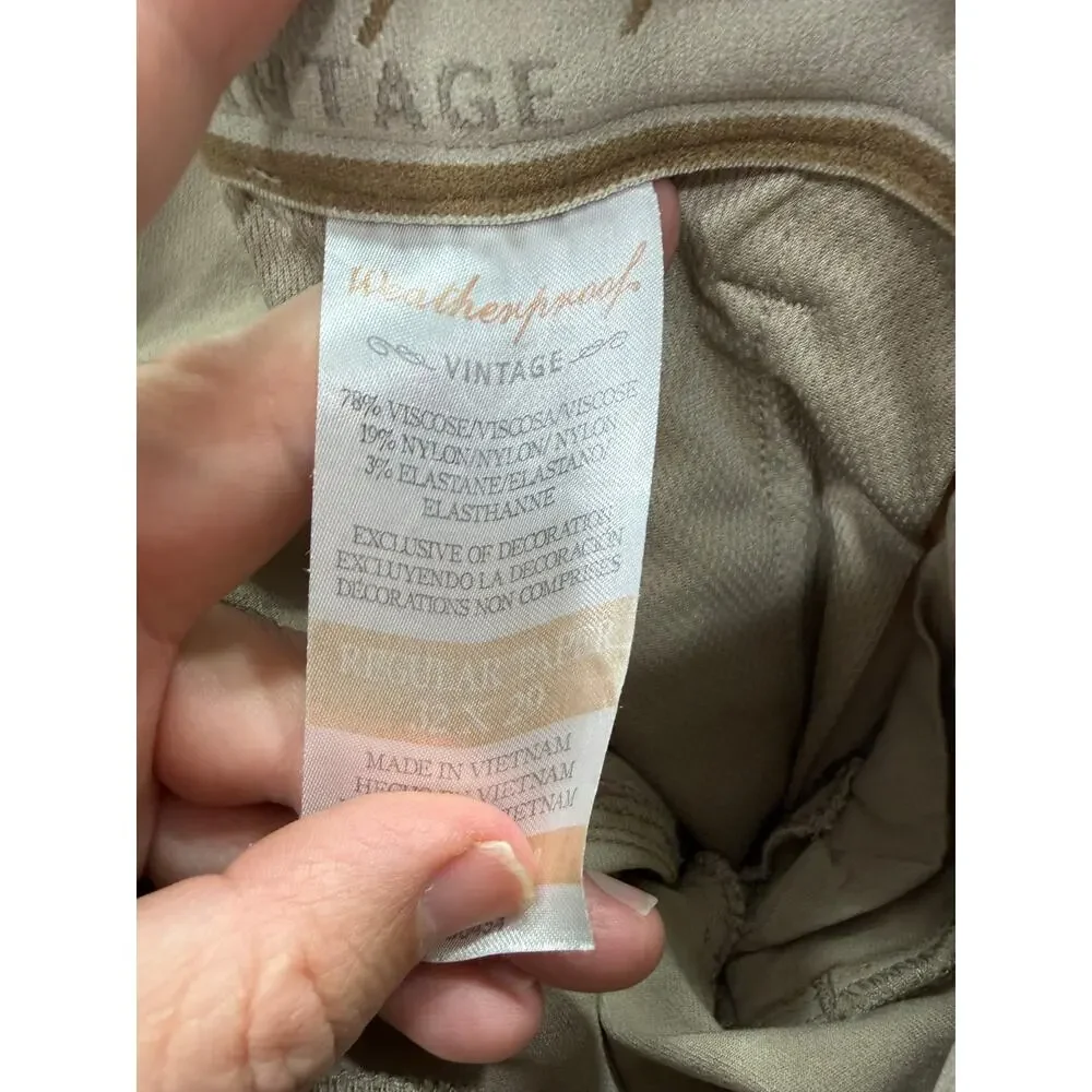 Vintage Weatherproof Mens Chino pants Size 32X29 # K27